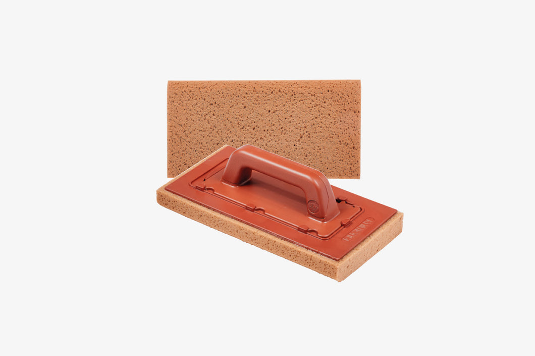 Llana talocha con mango de plástico y esponja Avana para limpieza de superficies rejuntadas con mortero o base cementos. Distribuido por Raimondi Spain